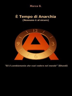 cover image of E' tempo di anarchia